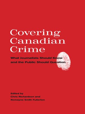 cover image of Covering Canadian Crime